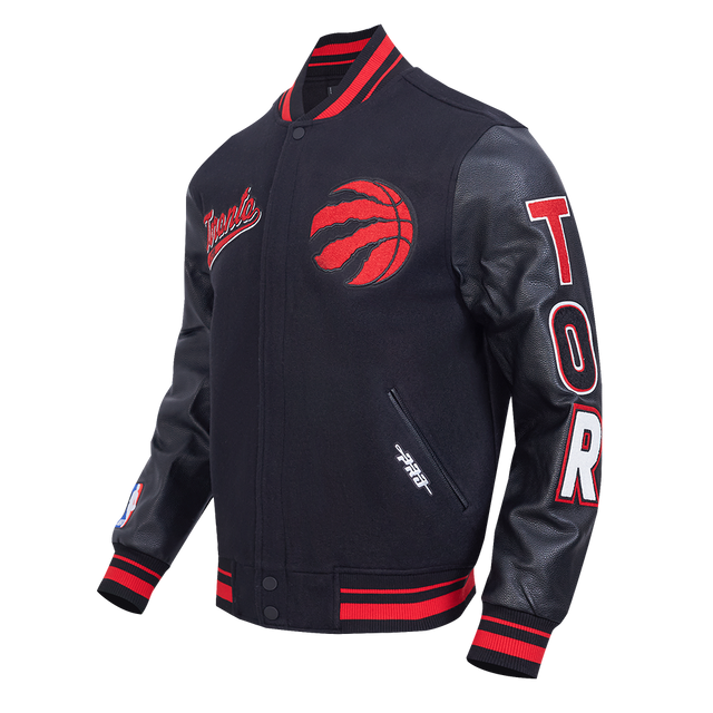 Toronto Raptors Script Tail Rib Wool Varsity