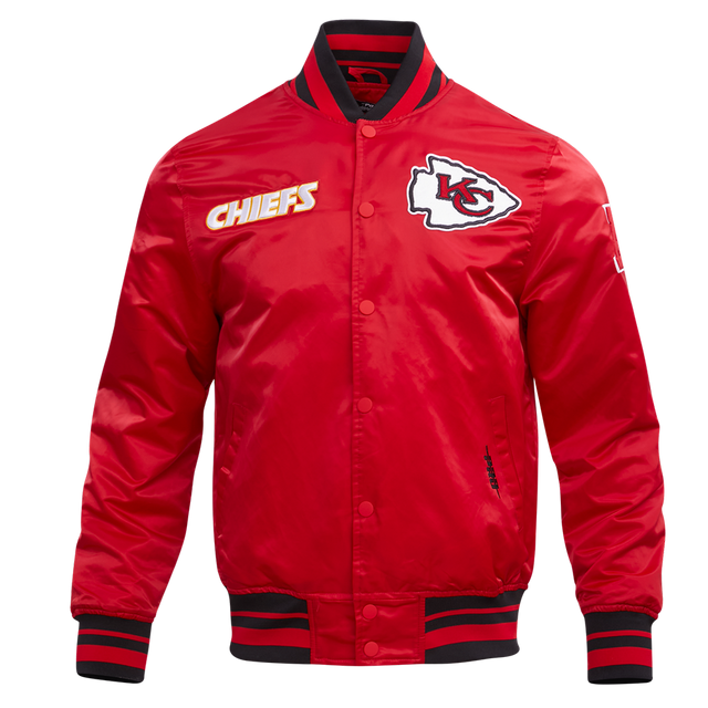 Kansas City Chiefs Retro Classics Rib Satin Jacket